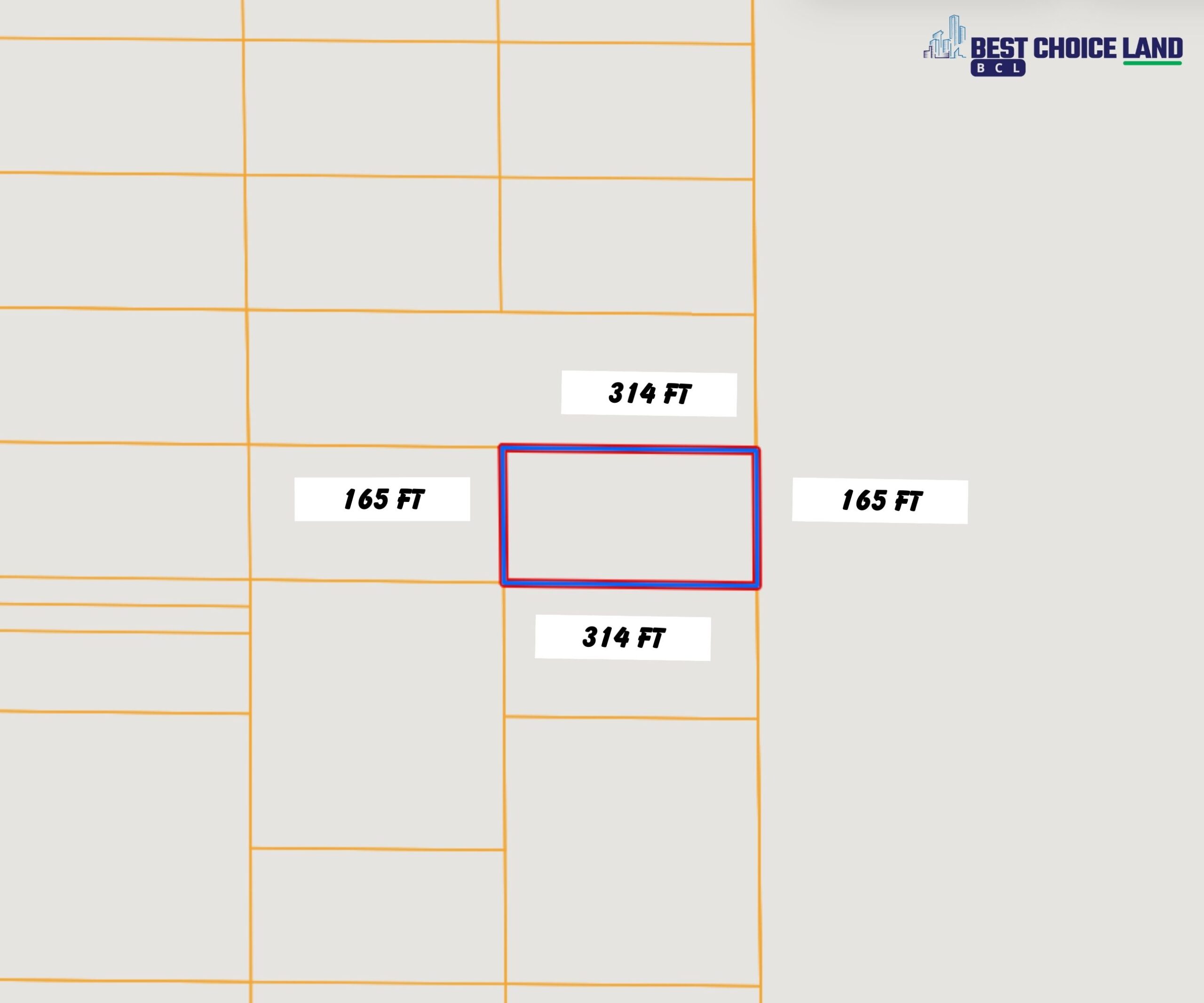 measurement from land