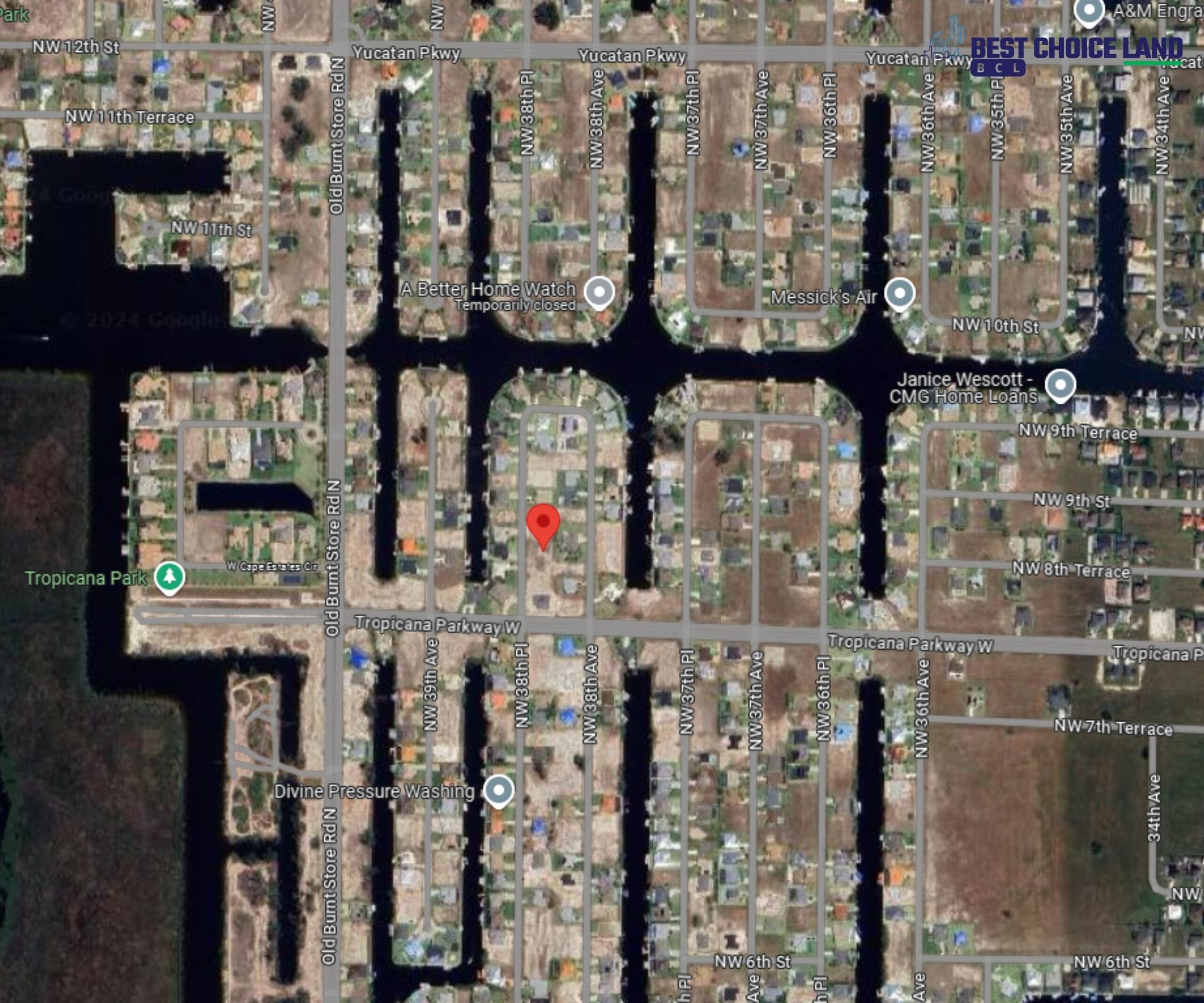 address photo from google map