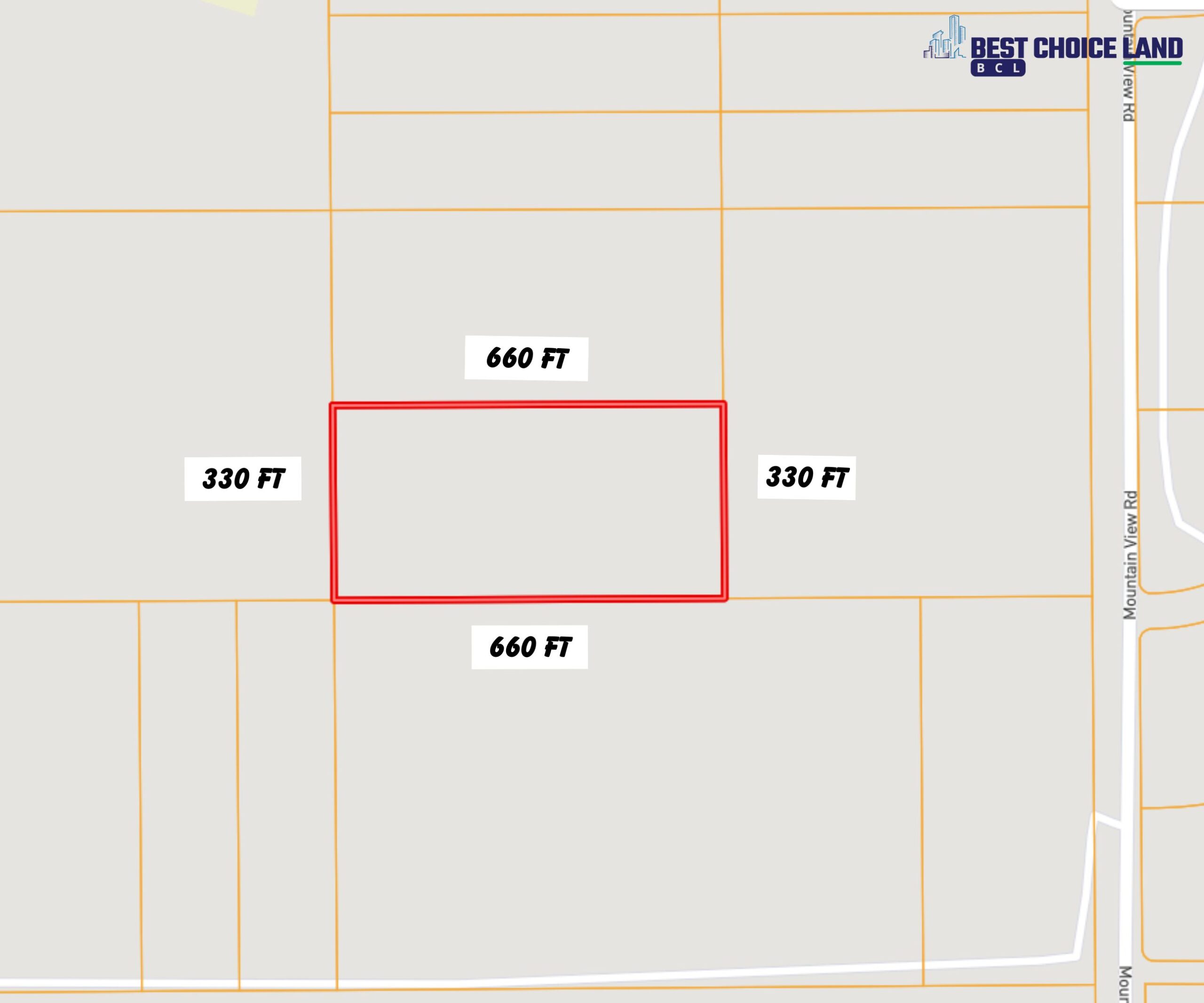 measurement from land