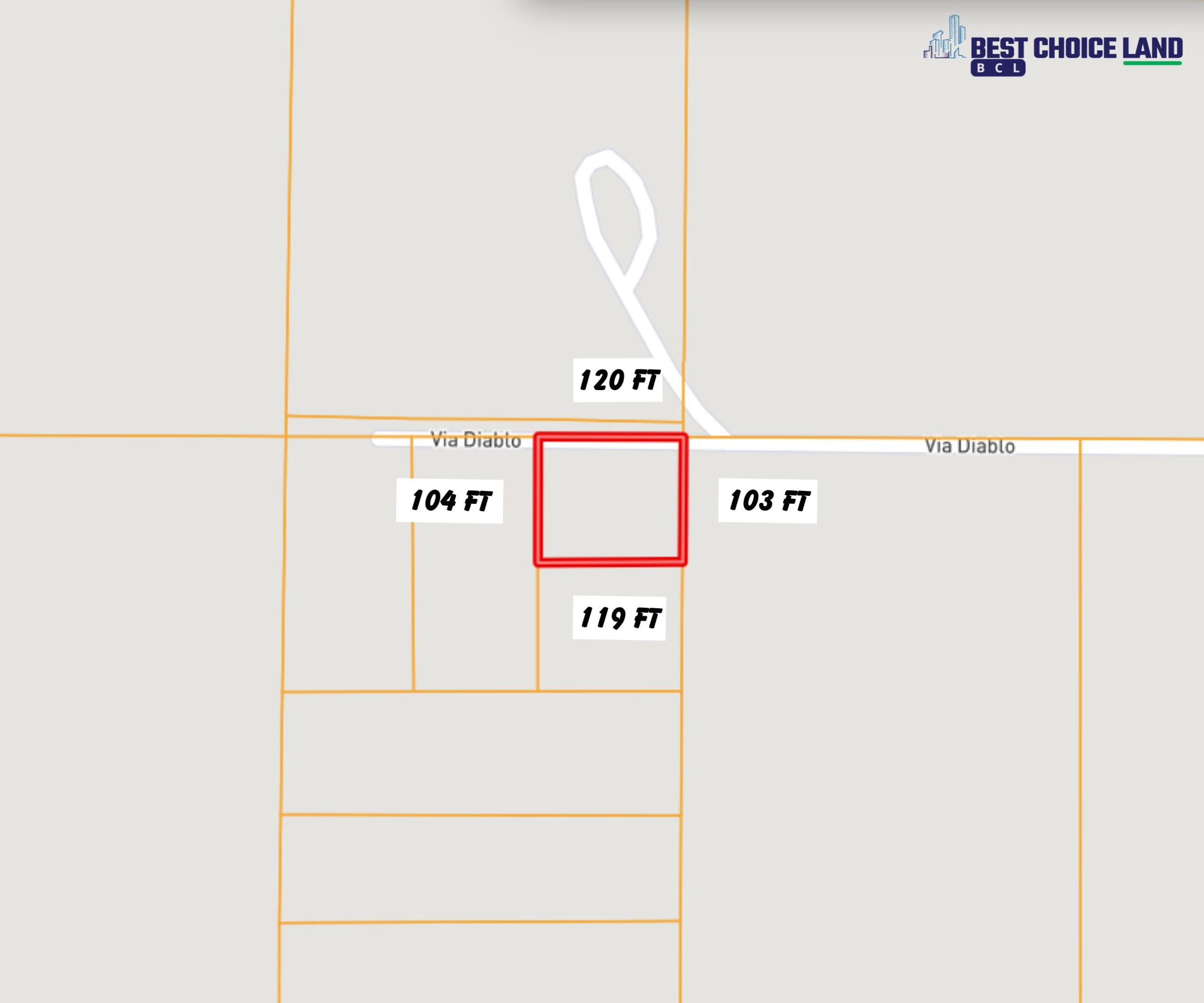 measurement from land